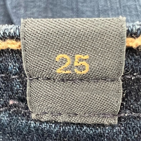 Citizens Of Humanity Ava Low Rise Skinny Distressed Jeans Size 25 Women’s - Picture 4 of 7